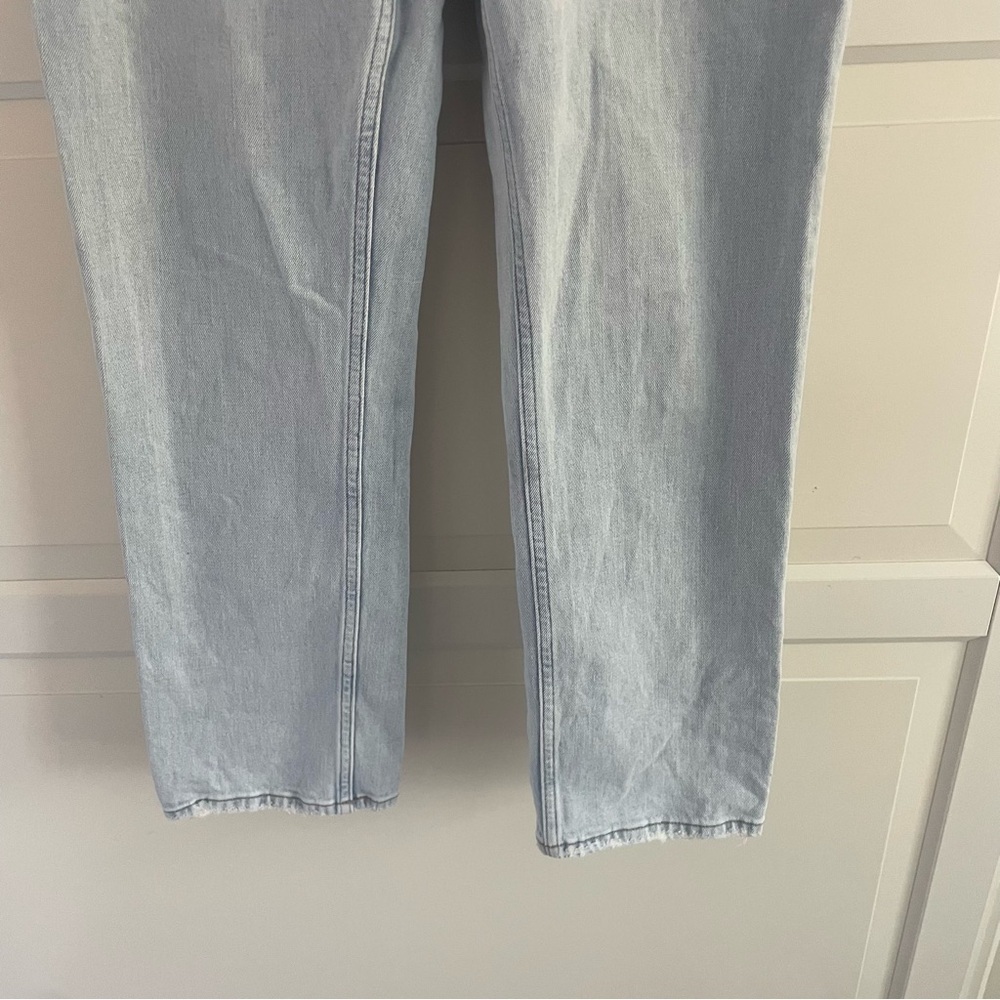 Abercrombie & Fitch the ankle straight ultra high rise blue jeans 26919 - Picture 5 of 13